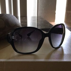 Coach sunglasses with large case